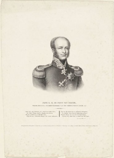 Portrait of William II, King of the Netherlands