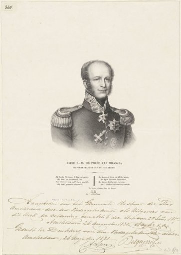 Portrait of William II, King of the Netherlands