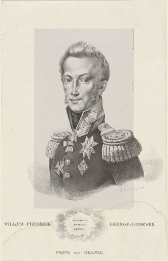 Portrait of William II, King of the Netherlands