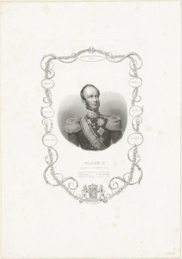 Portrait of William II, King of the Netherlands