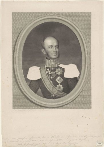 Portrait of William II, King of the Netherlands