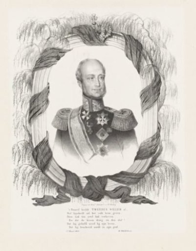 Portrait of William II, King of the Netherlands