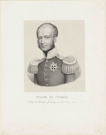 Portrait of William II, King of the Netherlands