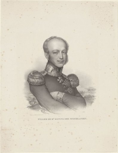 Portrait of William II, King of the Netherlands
