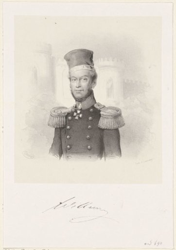 Portrait of William II, King of the Netherlands