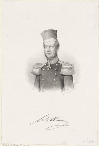 Portrait of William II, King of the Netherlands