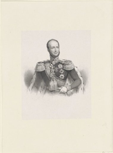 Portrait of William II, King of the Netherlands