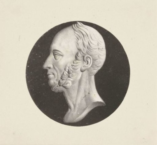 Bust of William II, King of the Netherlands
