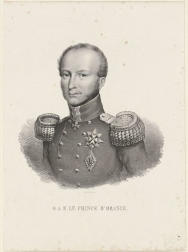 Portrait of William II, King of the Netherlands