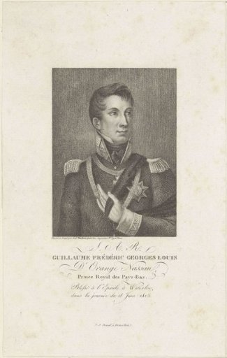 Portrait of William II, King of the Netherlands