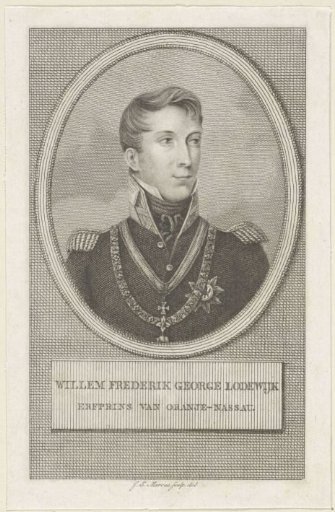 Portrait of William II, King of the Netherlands