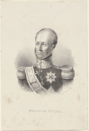 Portrait of William II, King of the Netherlands