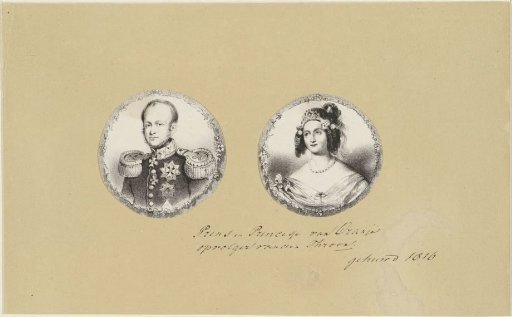 Portrait of William II, King of the Netherlands
