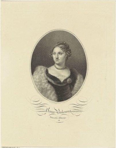 Portrait of Anna Pavlovna of Russia