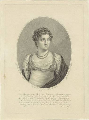 Portrait of Anna Pavlovna of Russia