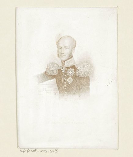 Portrait of William II, King of the Netherlands