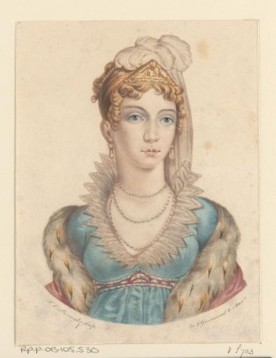Portrait of Anna Pavlovna Romanova