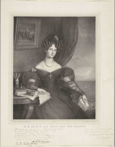 Portrait of Anna Pavlovna Romanova