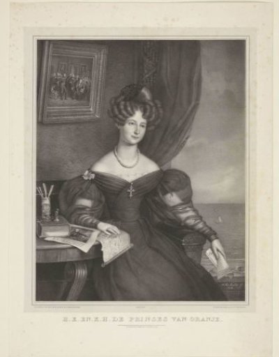 Portrait of Anna Pavlovna Romanova