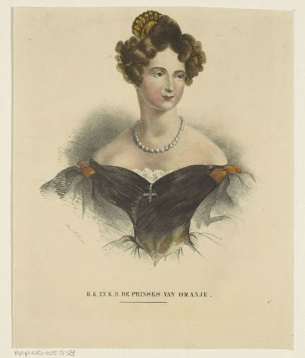 Portrait of Anna Pavlovna Romanova