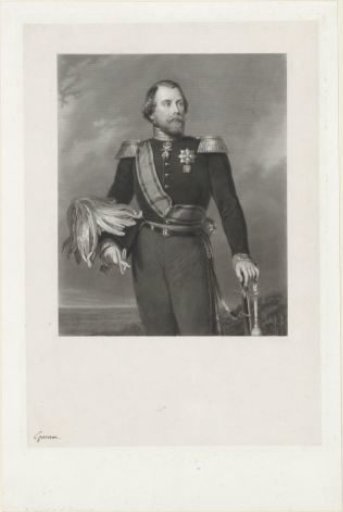 Portrait of William III, King of the Netherlands