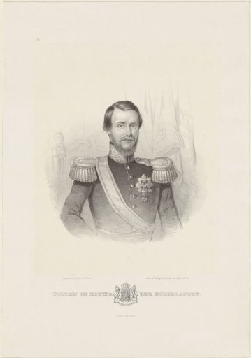 Portrait of William III, King of the Netherlands