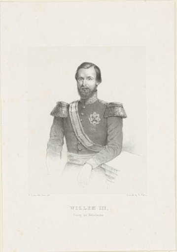 Portrait of William III, King of the Netherlands