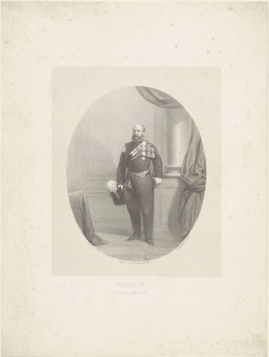 Portrait of William III, King of the Netherlands