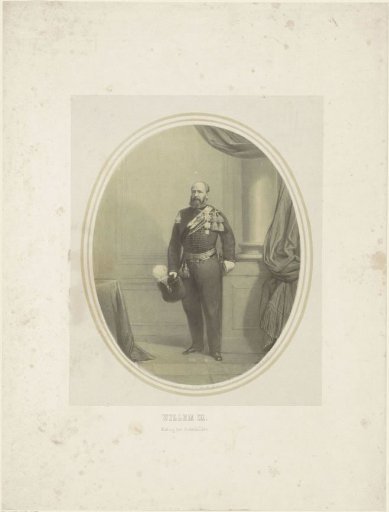 Portrait of William III, King of the Netherlands