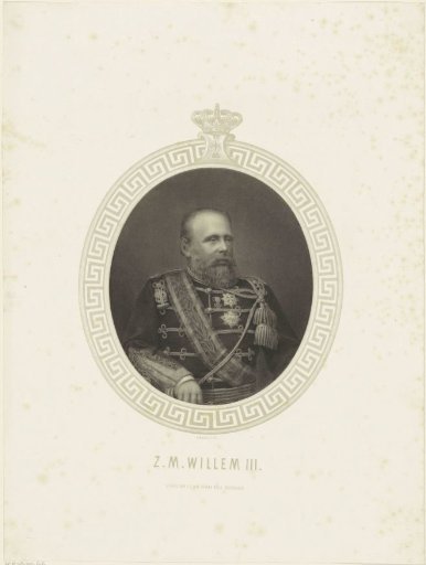 Portrait of William III, King of the Netherlands