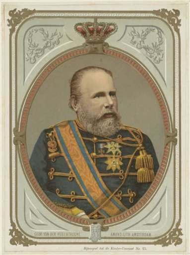 Portrait of William III, King of the Netherlands