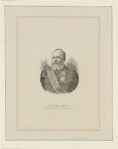 Portrait of William III, King of the Netherlands