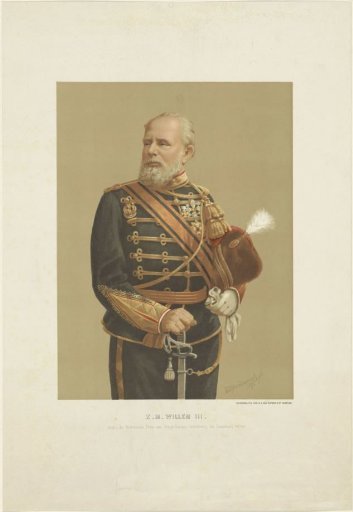 Portrait of William III, King of the Netherlands