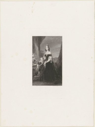 Portrait of Sophie of Württemberg and William, Prince of the Netherlands