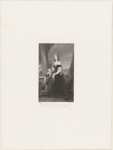 Portrait of Sophie of Württemberg and William, Prince of the Netherlands