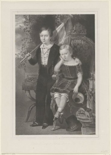 Portrait of William, Prince of the Netherlands, and Maurice, Prince of the Netherlands