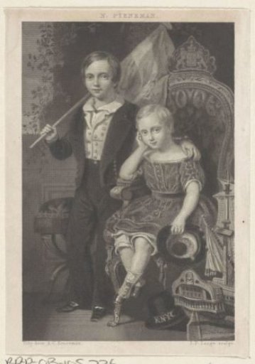 Portrait of William, Prince of the Netherlands, and Maurice, Prince of the Netherlands