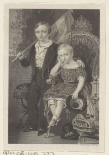 Portrait of William, Prince of the Netherlands, and Maurice, Prince of the Netherlands