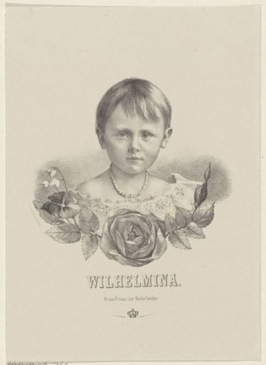 Portrait of Wilhelmina, Queen of the Netherlands