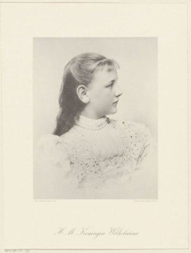 Portrait of Wilhelmina, Queen of the Netherlands