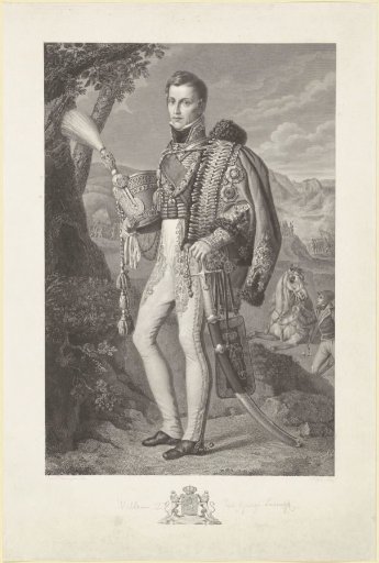 Portrait of Willem II, King of the Netherlands