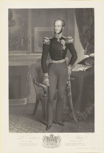 Portrait of Willem II, King of the Netherlands
