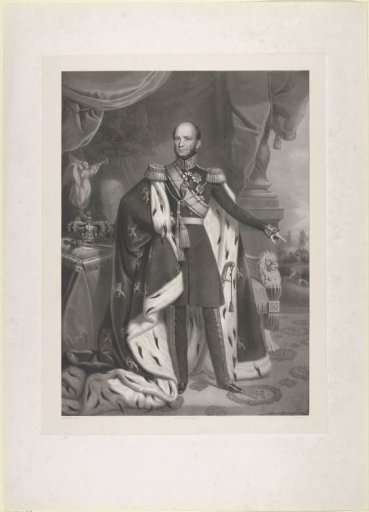 Portrait of William II, King of the Netherlands