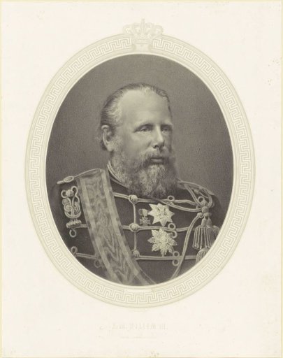 Portrait of William III, King of the Netherlands