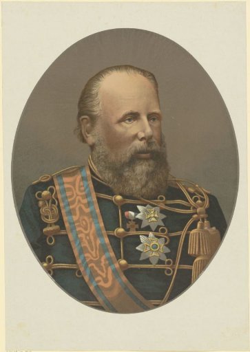 Portrait of William III, King of the Netherlands