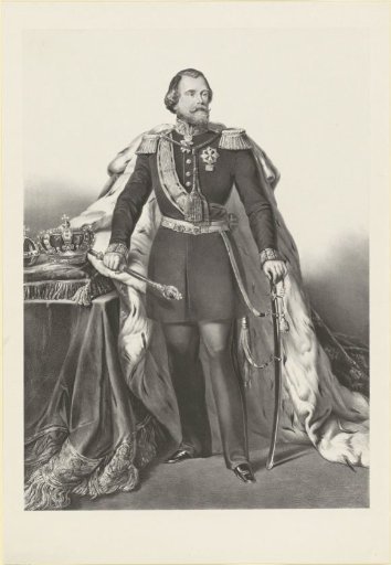 Portrait of William III, King of the Netherlands