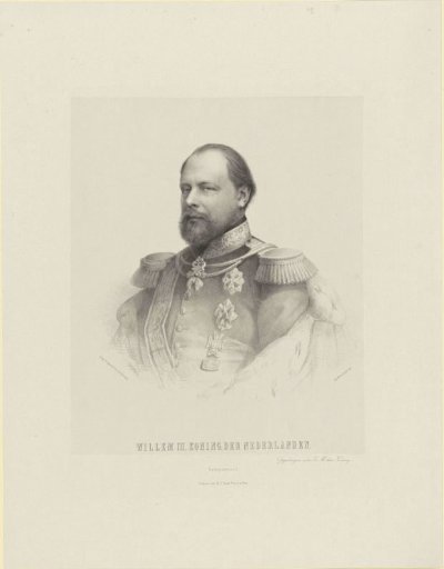 Portrait of William III, King of the Netherlands