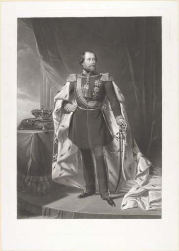 Portrait of William III, King of the Netherlands