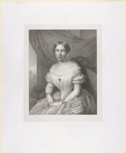Portrait of Louise, Princess of the Netherlands