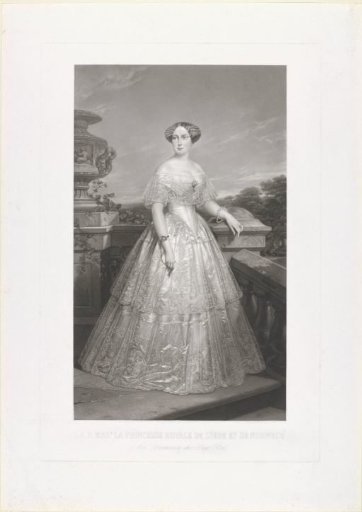 Portrait of Louise, Princess of the Netherlands